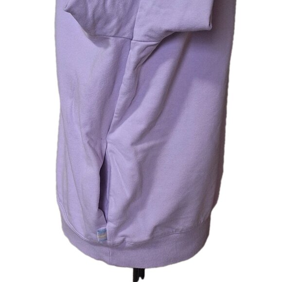 Fila Womens Midweight French Terry Crewneck Long Sleeve Sweatshirt SIZE L LILAC - Picture 2 of 5